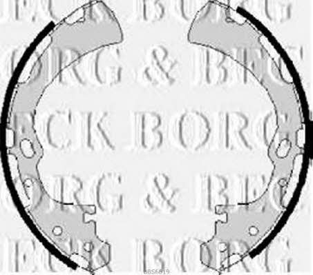 Borg & beck BBS6019 Колодки гальмівні барабанні, комплект BBS6019: Приваблива ціна - Купити у Польщі на 2407.PL!