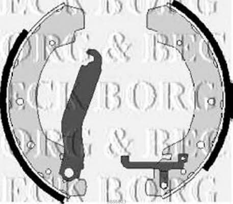 Borg & beck BBS6023 Brake shoe set BBS6023: Buy near me in Poland at 2407.PL - Good price!