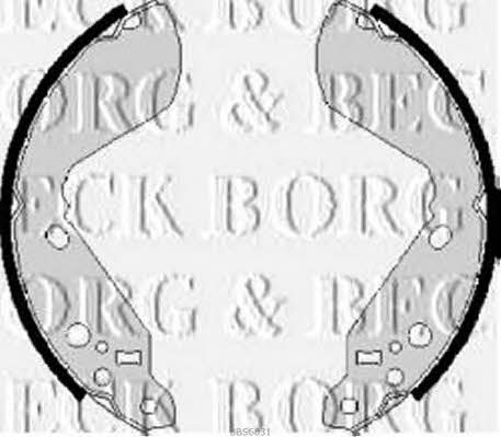 Borg & beck BBS6031 Szczęki hamulcowe, zestaw BBS6031: Dobra cena w Polsce na 2407.PL - Kup Teraz!