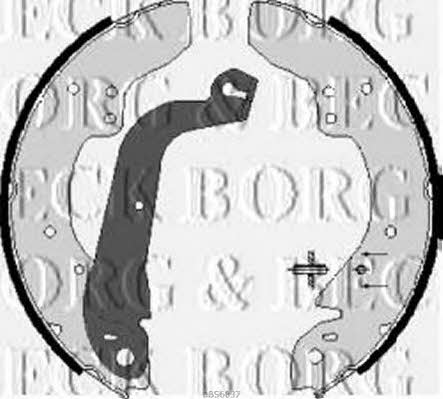 Borg & beck BBS6037 Bremsbackensatz BBS6037: Kaufen Sie zu einem guten Preis in Polen bei 2407.PL!