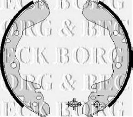 Borg & beck BBS6038 Колодки тормозные барабанные, комплект BBS6038: Купить в Польше - Отличная цена на 2407.PL!