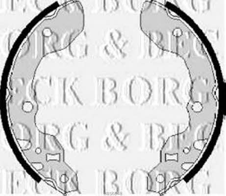 Borg & beck BBS6048 Колодки гальмівні барабанні, комплект BBS6048: Приваблива ціна - Купити у Польщі на 2407.PL!