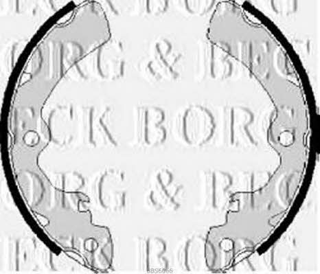 Borg & beck BBS6066 Brake shoe set BBS6066: Buy near me at 2407.PL in Poland at an Affordable price!
