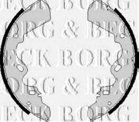 Borg & beck BBS6083 Brake shoe set BBS6083: Buy near me in Poland at 2407.PL - Good price!
