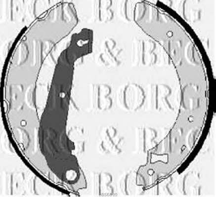 Borg & beck BBS6090 Brake shoe set BBS6090: Buy near me in Poland at 2407.PL - Good price!