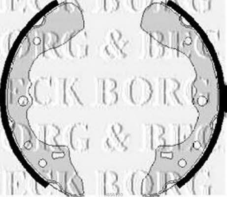 Borg & beck BBS6120 Brake shoe set BBS6120: Buy near me in Poland at 2407.PL - Good price!