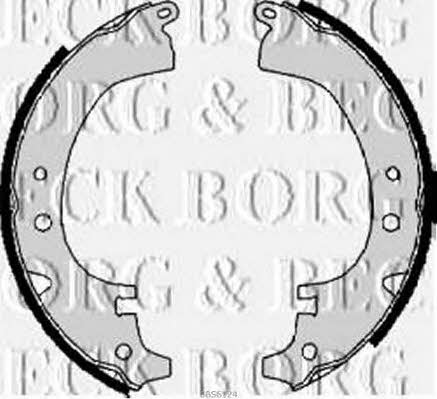 Borg & beck BBS6124 Колодки гальмівні барабанні, комплект BBS6124: Приваблива ціна - Купити у Польщі на 2407.PL!