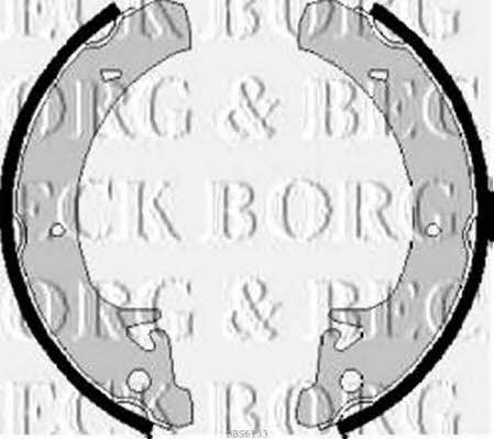 Borg & beck BBS6133 Brake shoe set BBS6133: Buy near me in Poland at 2407.PL - Good price!