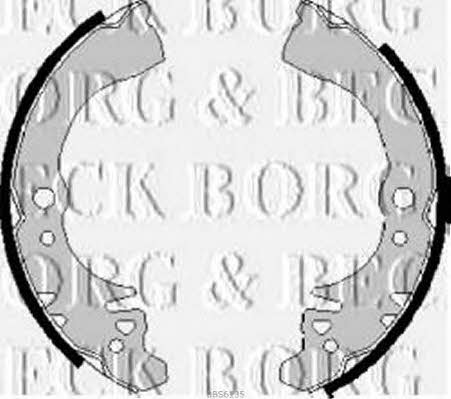 Borg & beck BBS6135 Bremsbackensatz BBS6135: Kaufen Sie zu einem guten Preis in Polen bei 2407.PL!