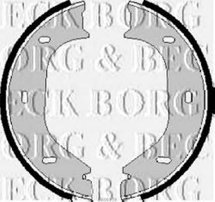 Borg & beck BBS6138 Parking brake shoes BBS6138: Buy near me in Poland at 2407.PL - Good price!