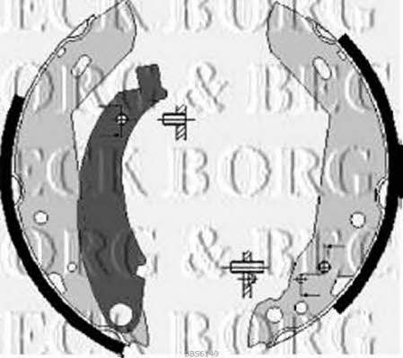 Borg & beck BBS6140 Bremsbackensatz BBS6140: Kaufen Sie zu einem guten Preis in Polen bei 2407.PL!