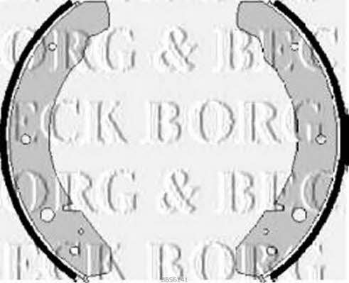 Borg & beck BBS6141 Колодки тормозные барабанные, комплект BBS6141: Отличная цена - Купить в Польше на 2407.PL!