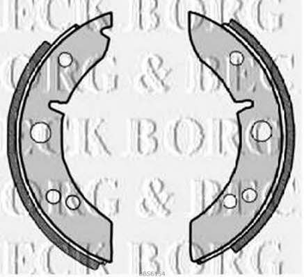 Borg & beck BBS6154 Brake shoe set BBS6154: Buy near me at 2407.PL in Poland at an Affordable price!
