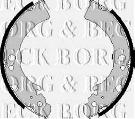 Borg & beck BBS6168 Szczęki hamulcowe, zestaw BBS6168: Dobra cena w Polsce na 2407.PL - Kup Teraz!