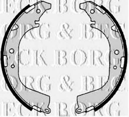 Borg & beck BBS6182 Brake shoe set BBS6182: Buy near me in Poland at 2407.PL - Good price!