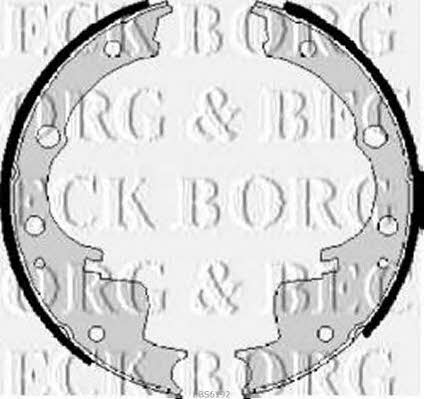 Borg & beck BBS6192 Колодки тормозные барабанные, комплект BBS6192: Отличная цена - Купить в Польше на 2407.PL!