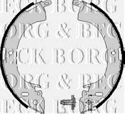 Borg & beck BBS6197 Колодки тормозные барабанные, комплект BBS6197: Отличная цена - Купить в Польше на 2407.PL!