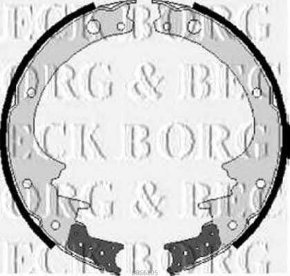 Borg & beck BBS6205 Brake shoe set BBS6205: Buy near me at 2407.PL in Poland at an Affordable price!