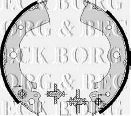 Borg & beck BBS6226 Bremsbackensatz BBS6226: Kaufen Sie zu einem guten Preis in Polen bei 2407.PL!