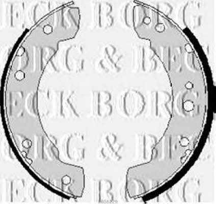 Borg & beck BBS6229 Колодки тормозные барабанные, комплект BBS6229: Отличная цена - Купить в Польше на 2407.PL!