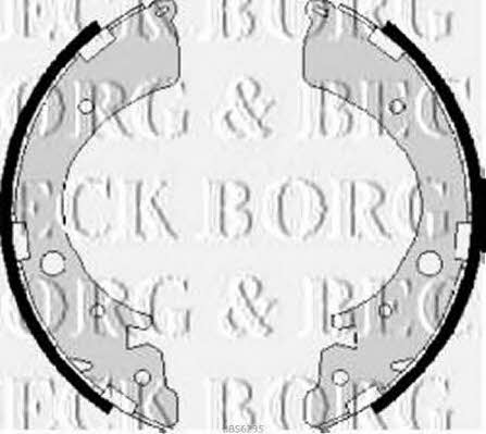 Borg & beck BBS6235 Brake shoe set BBS6235: Buy near me in Poland at 2407.PL - Good price!