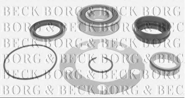 Borg & beck BWK232 Подшипник ступицы колеса, комплект BWK232: Отличная цена - Купить в Польше на 2407.PL!