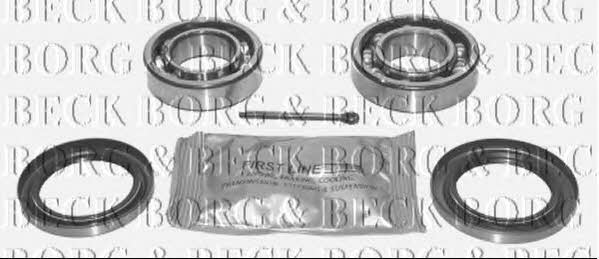 Borg & beck BWK257 Підшипник маточини колеса, комплект BWK257: Приваблива ціна - Купити у Польщі на 2407.PL!