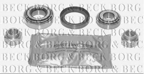 Borg & beck BWK283 Підшипник маточини колеса, комплект BWK283: Приваблива ціна - Купити у Польщі на 2407.PL!