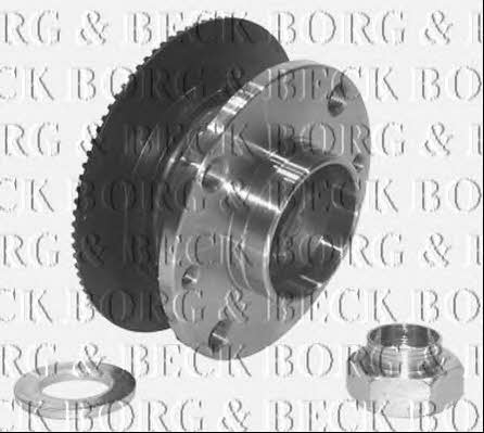 Borg & beck BWK314 Wheel hub with rear bearing BWK314: Buy near me in Poland at 2407.PL - Good price!