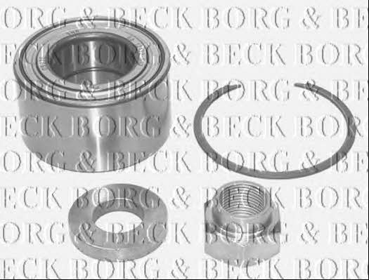 Borg & beck BWK378 Підшипник передньої маточини колеса, комплект BWK378: Купити у Польщі - Добра ціна на 2407.PL!