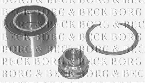 Borg & beck BWK390 Підшипник передньої маточини колеса, комплект BWK390: Приваблива ціна - Купити у Польщі на 2407.PL!