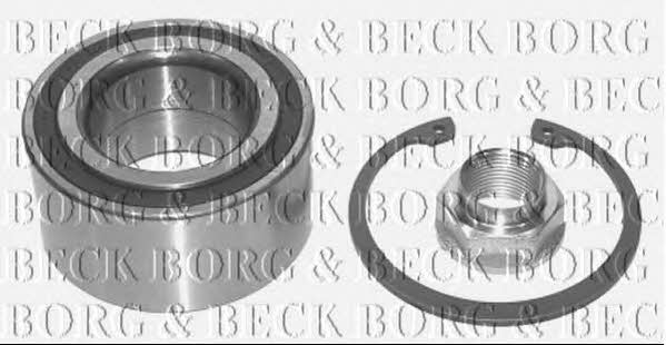 Borg & beck BWK531 Підшипник маточини колеса, комплект BWK531: Приваблива ціна - Купити у Польщі на 2407.PL!