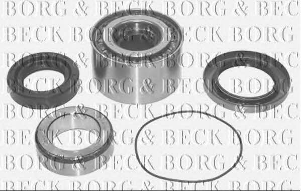 Borg & beck BWK583 Rear Wheel Bearing Kit BWK583: Buy near me at 2407.PL in Poland at an Affordable price!