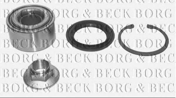 Borg & beck BWK614 Підшипник маточини колеса, комплект BWK614: Приваблива ціна - Купити у Польщі на 2407.PL!