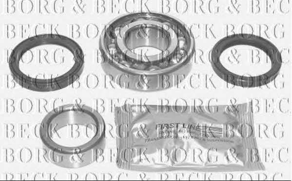 Borg & beck BWK667 Подшипник задней ступицы колеса, комплект BWK667: Отличная цена - Купить в Польше на 2407.PL!
