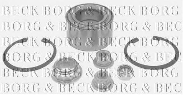 Borg & beck BWK697 Подшипник ступицы колеса, комплект BWK697: Отличная цена - Купить в Польше на 2407.PL!