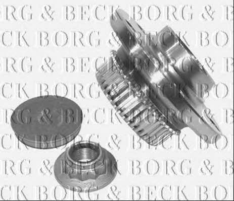 Borg & beck BWK720 Маточина колеса з підшипником задня BWK720: Приваблива ціна - Купити у Польщі на 2407.PL!