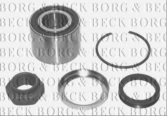 Borg & beck BWK725 Підшипник маточини колеса, комплект BWK725: Приваблива ціна - Купити у Польщі на 2407.PL!