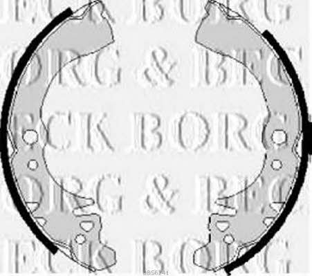 Borg & beck BBS6241 Колодки тормозные барабанные, комплект BBS6241: Отличная цена - Купить в Польше на 2407.PL!