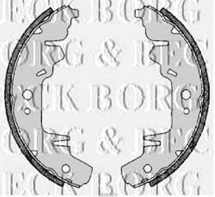 Borg & beck BBS6263 Szczęki hamulcowe, zestaw BBS6263: Dobra cena w Polsce na 2407.PL - Kup Teraz!