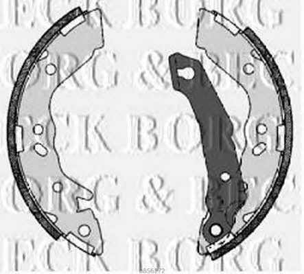 Borg & beck BBS6272 Brake shoe set BBS6272: Buy near me in Poland at 2407.PL - Good price!