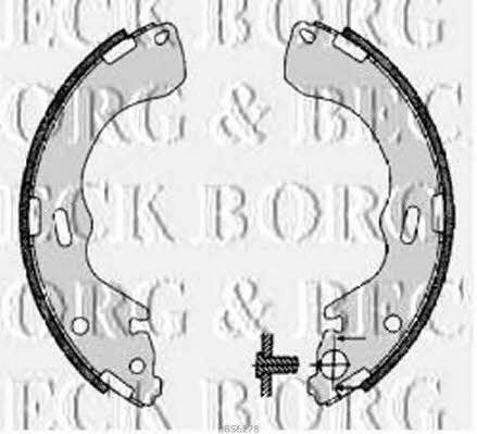 Borg & beck BBS6278 Szczęki hamulcowe, zestaw BBS6278: Atrakcyjna cena w Polsce na 2407.PL - Zamów teraz!