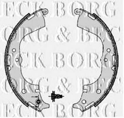 Borg & beck BBS6291 Brake shoe set BBS6291: Buy near me in Poland at 2407.PL - Good price!