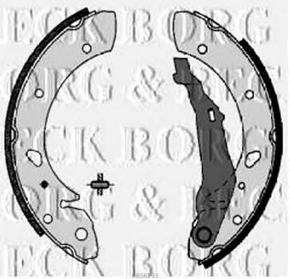 Borg & beck BBS6293 Brake shoe set BBS6293: Buy near me in Poland at 2407.PL - Good price!