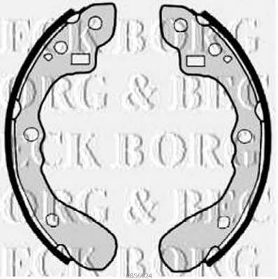 Borg & beck BBS6324 Brake shoe set BBS6324: Buy near me in Poland at 2407.PL - Good price!