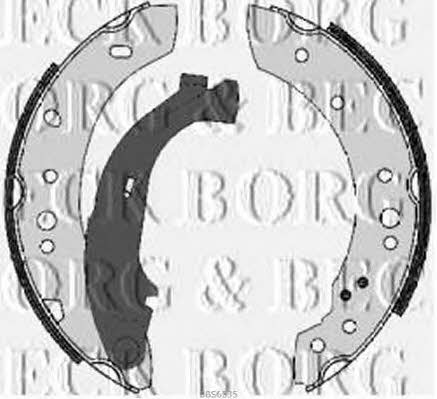 Borg & beck BBS6335 Szczęki hamulcowe, zestaw BBS6335: Dobra cena w Polsce na 2407.PL - Kup Teraz!