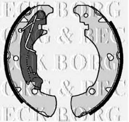 Borg & beck BBS6352 Brake shoe set BBS6352: Buy near me in Poland at 2407.PL - Good price!