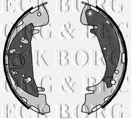 Borg & beck BBS6375 Brake shoe set BBS6375: Buy near me in Poland at 2407.PL - Good price!