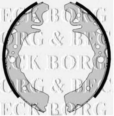 Borg & beck BBS6387 Bremsbackensatz BBS6387: Kaufen Sie zu einem guten Preis in Polen bei 2407.PL!