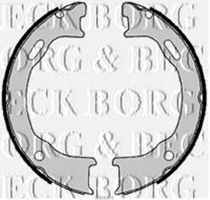 Borg & beck BBS6391 Колодки гальмівні барабанні, комплект BBS6391: Приваблива ціна - Купити у Польщі на 2407.PL!